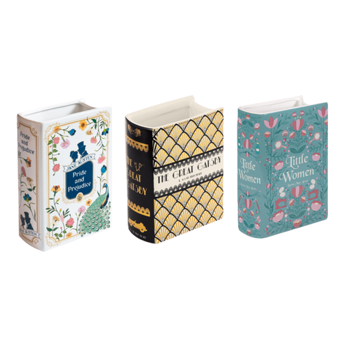 Flora Bloom 3 Book Vase Set